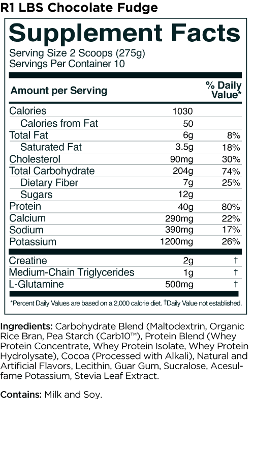 RULE 1 MASS GAINER (5.73LB)
