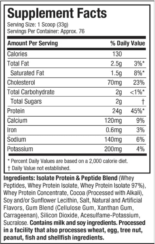 MUSCLETECH NITRO TECH WHEY PROTIEN (5Lb)