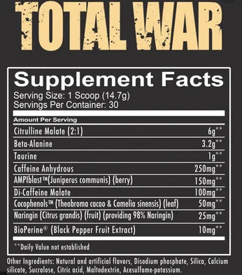 total war 30 servings